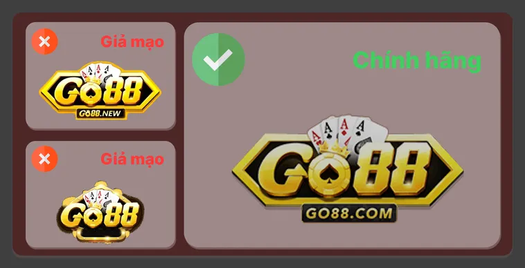 Khi truy cập, trải nghiệm trên Go88.com thật cho cảm giác tin cậy, còn trang giả Go88.com dễ nhận biết nhờ chi tiết rối mắt hoặc bất thường.